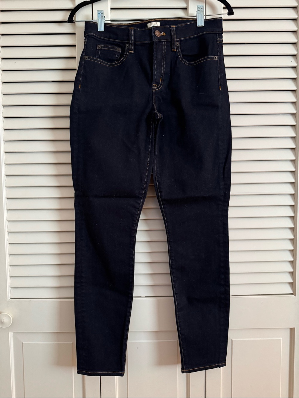 J. Crew Navy Skinny Jeans